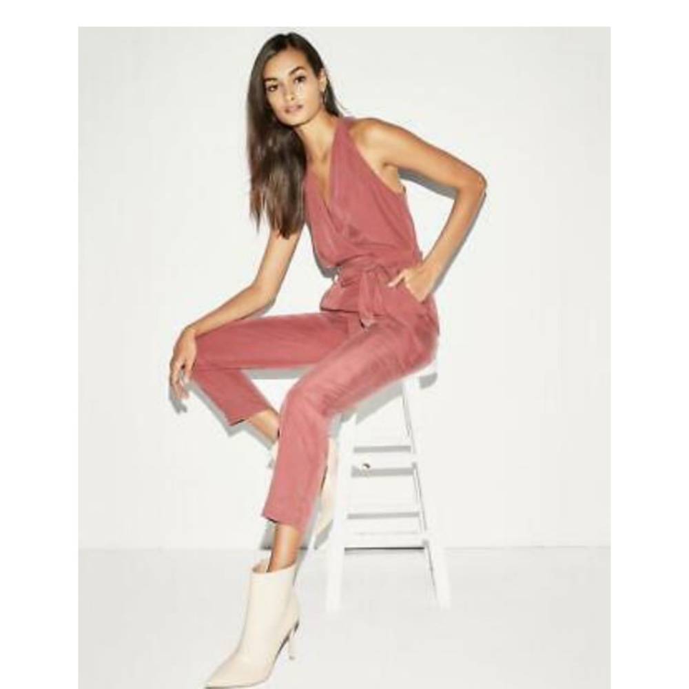 Express Jumpsuit in Midnight Rust